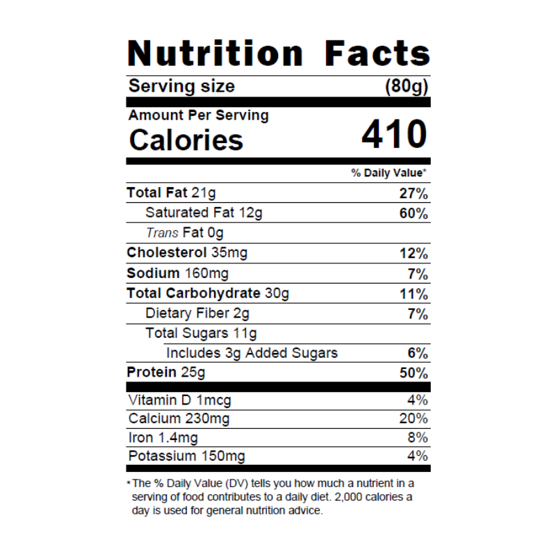 Cookies and Cream (Booster) 25g Of Protein