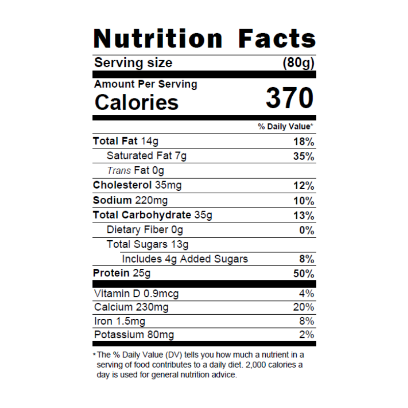 Vanilla Ice Cream (Booster) 25g Of Protein