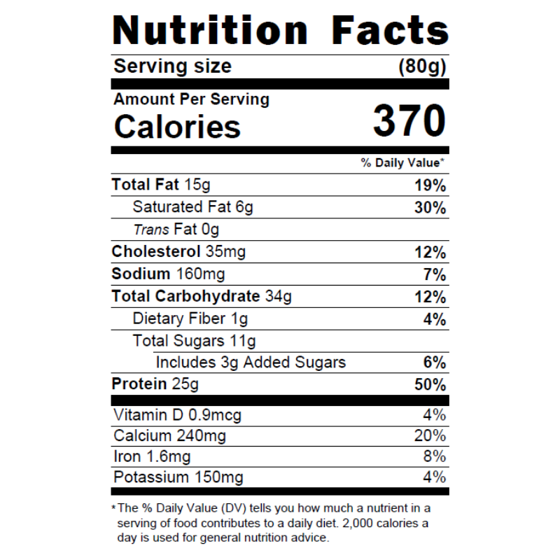 Double Chocolate (Booster) 25g Of Protein